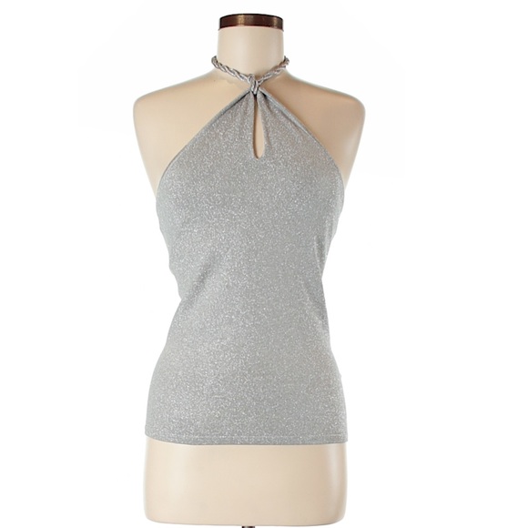 🔥Ralph Lauren Black Label silk metallic top-EUC! - Picture 3 of 7